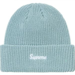 Supreme Light Blue Loose Gauge Beanie